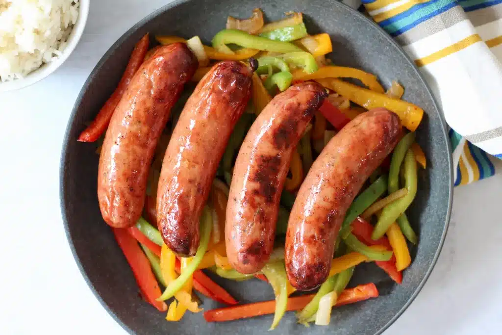 cook chicken sausage