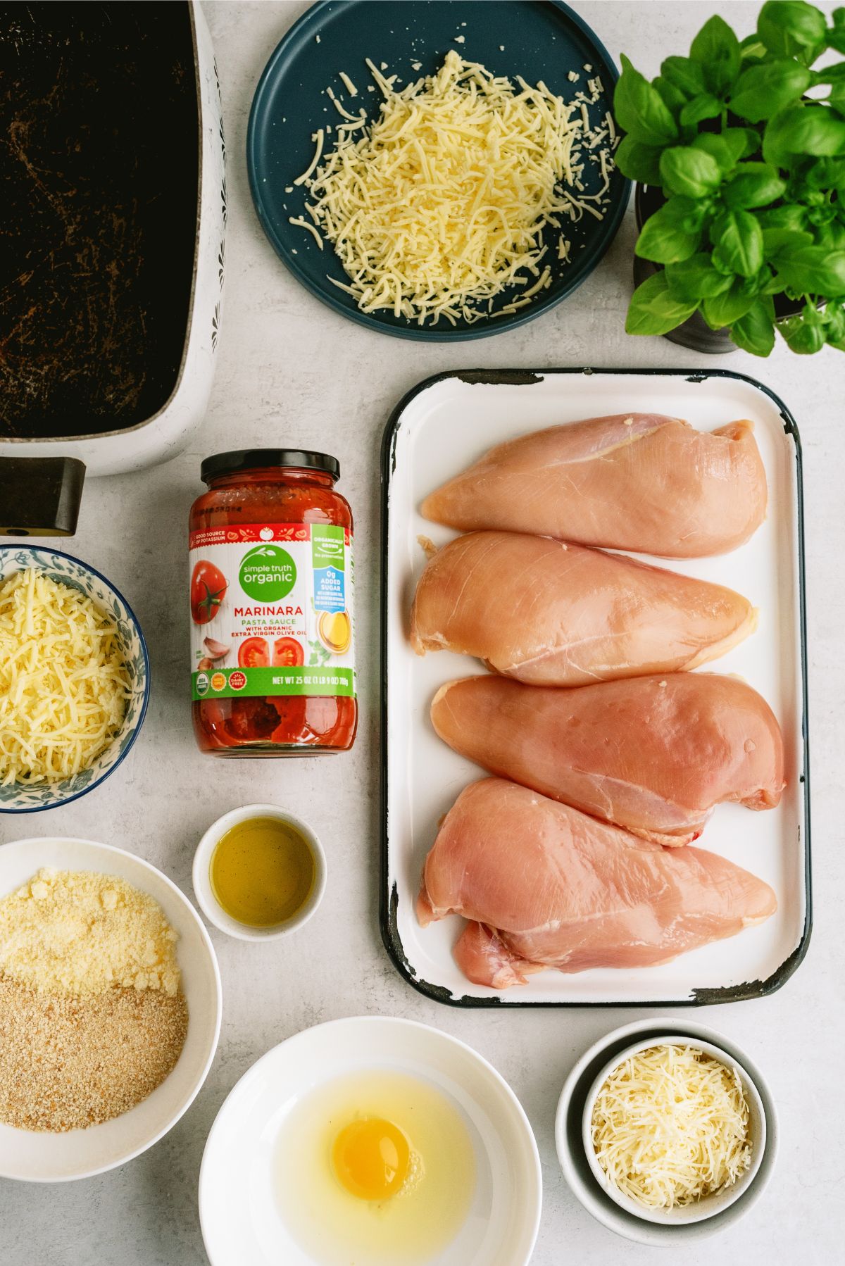 slow cooker chicken parmesan