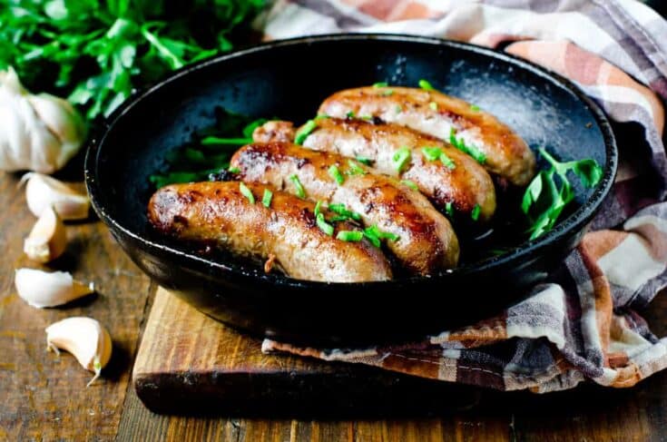 Getting a Perfect Brown Sausage on Stove Using Pan