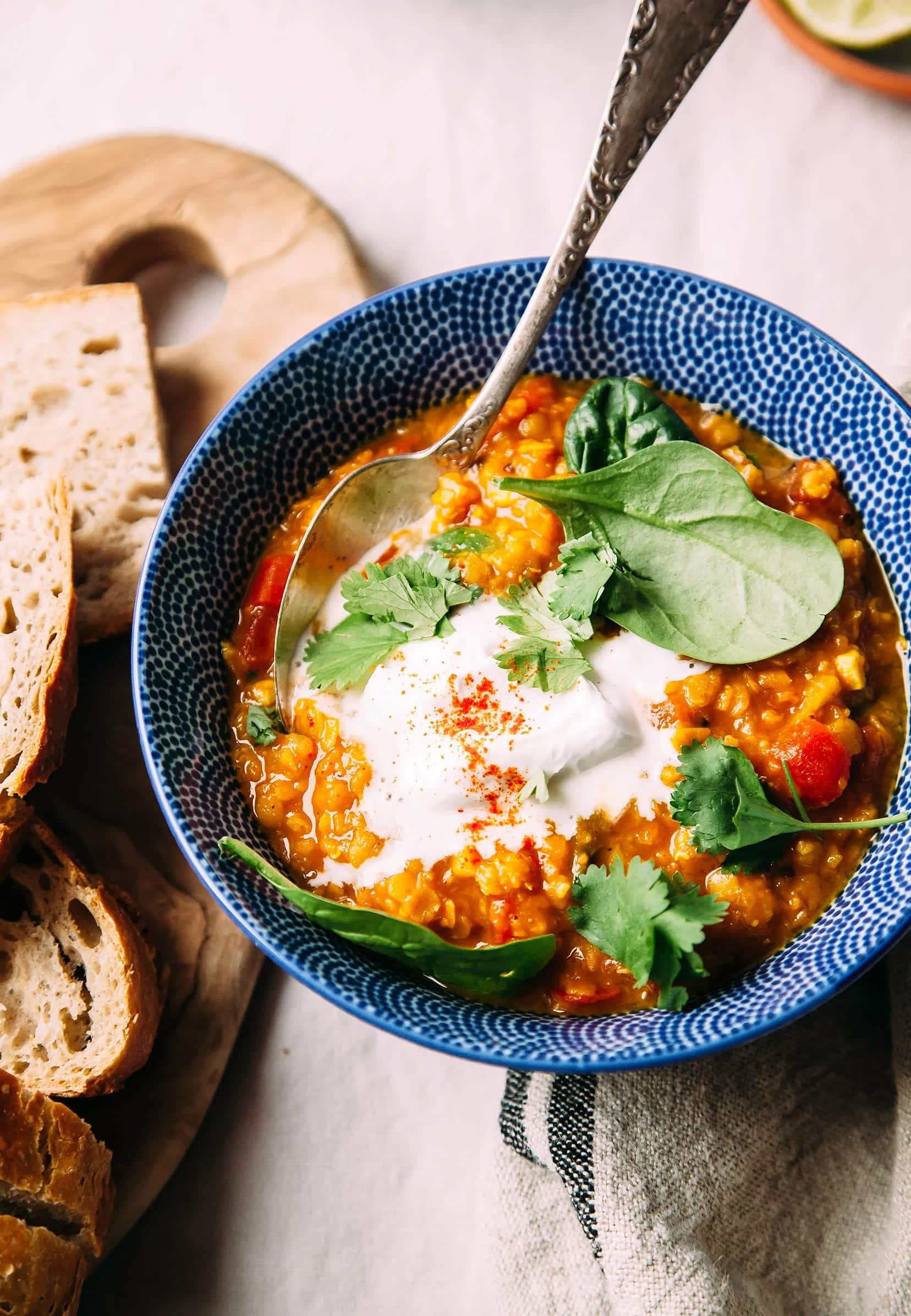 Golden Glow Lentils: Curried Sweet Potato Delight