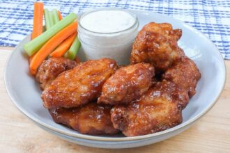 cook frozen chicken wings