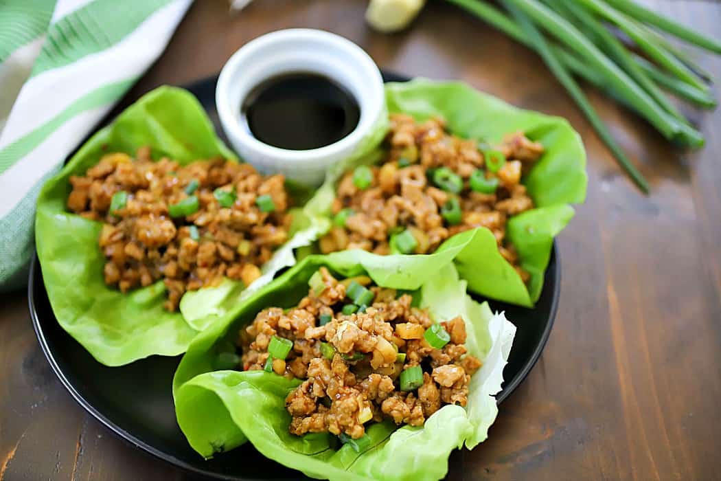 Flavorful Ground Chicken Lettuce Wraps