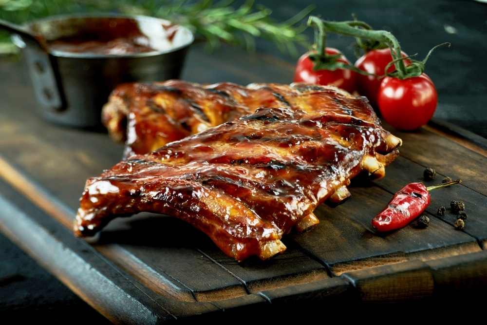 Spicy Hot Grilled Spare Ribs 